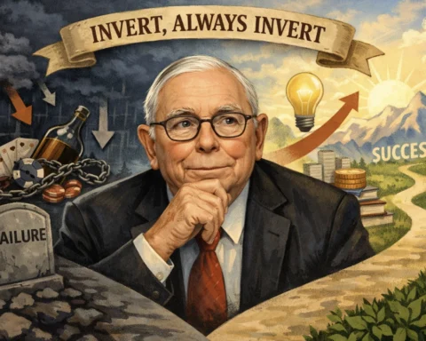 Charlie Munger inversion thinking illustration