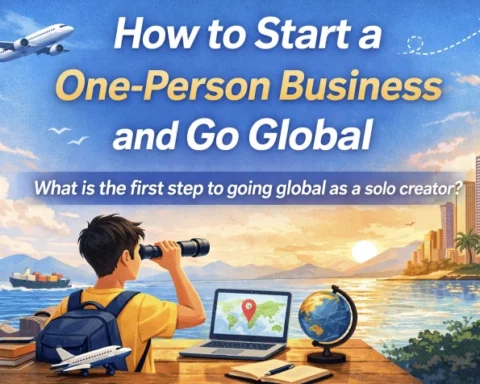 How to Go Global as a Solo Creator
